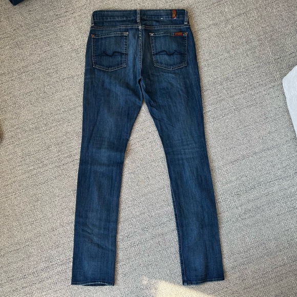 7 for all mankind jeans - kimmie straight leg size 28 - Picture 5 of 8